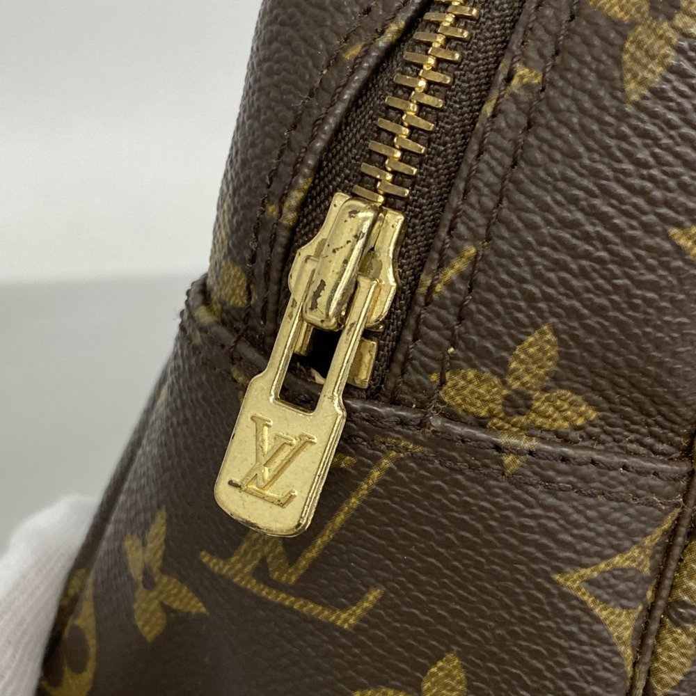 Louis Vuitton Monogram True Toilet Wallet 28 M47522 Brown Women's Pouch - Picture 8 of 10